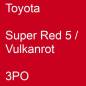 Preview: Toyota, Super Red 5 / Vulkanrot, 3PO.